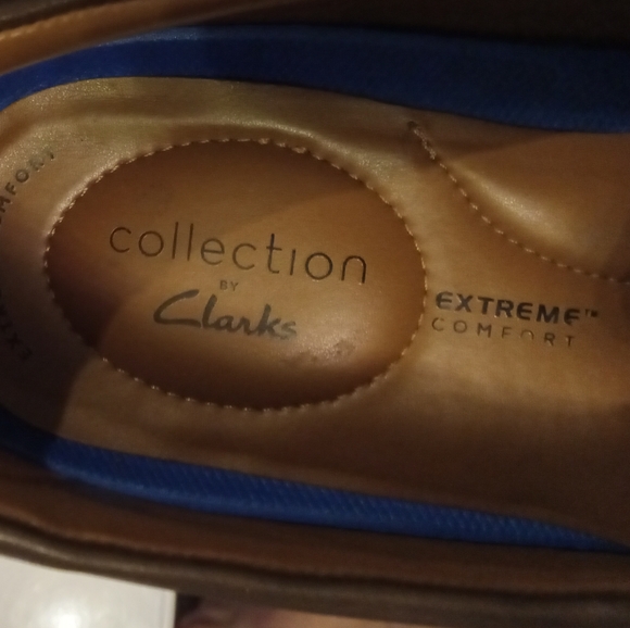 Clark's Whiddon Loafer Men's 10.5 Dark Brown Worn once.     FF206 - Picture 5 of 8